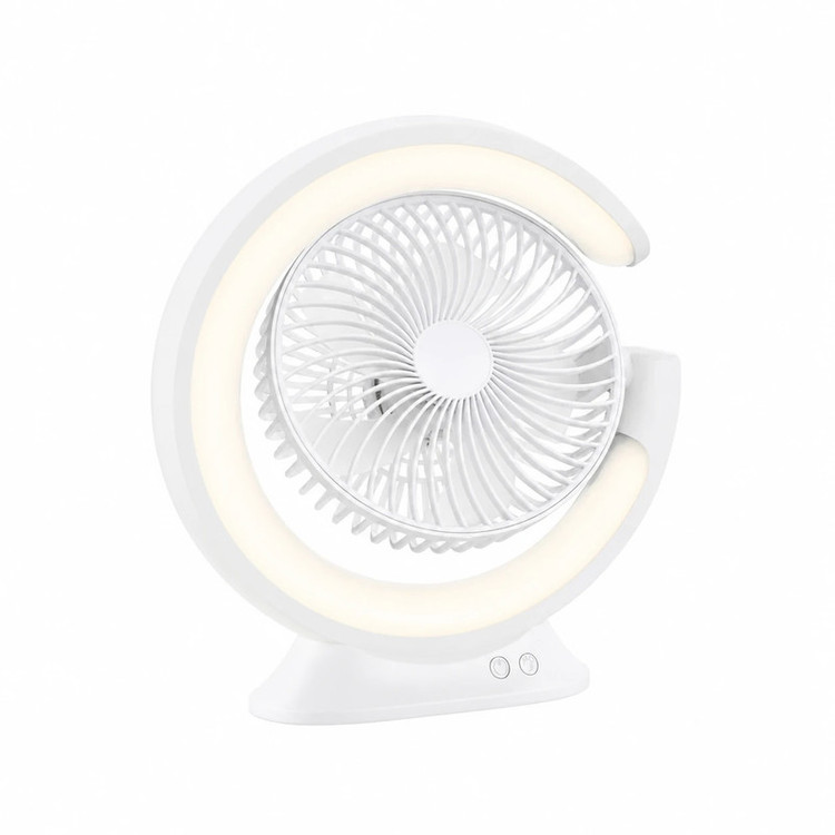 پنکه شارژی کی پی جی مدل Table Fan ظرفیت 4000 میلی آمپر ساعت