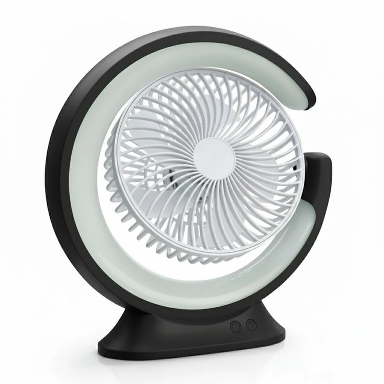 پنکه شارژی کی پی جی مدل Table Fan ظرفیت 4000 میلی آمپر ساعت